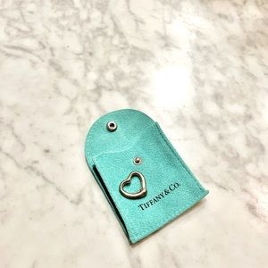 Tiffany & Co. Elsa Peretti Sterling Silver Heart Necklace Pendant - No Chain